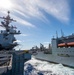 USS Carl Vinson (CVN 70) Conducts a Replenishment-at-Sea During RIMPAC 2024.