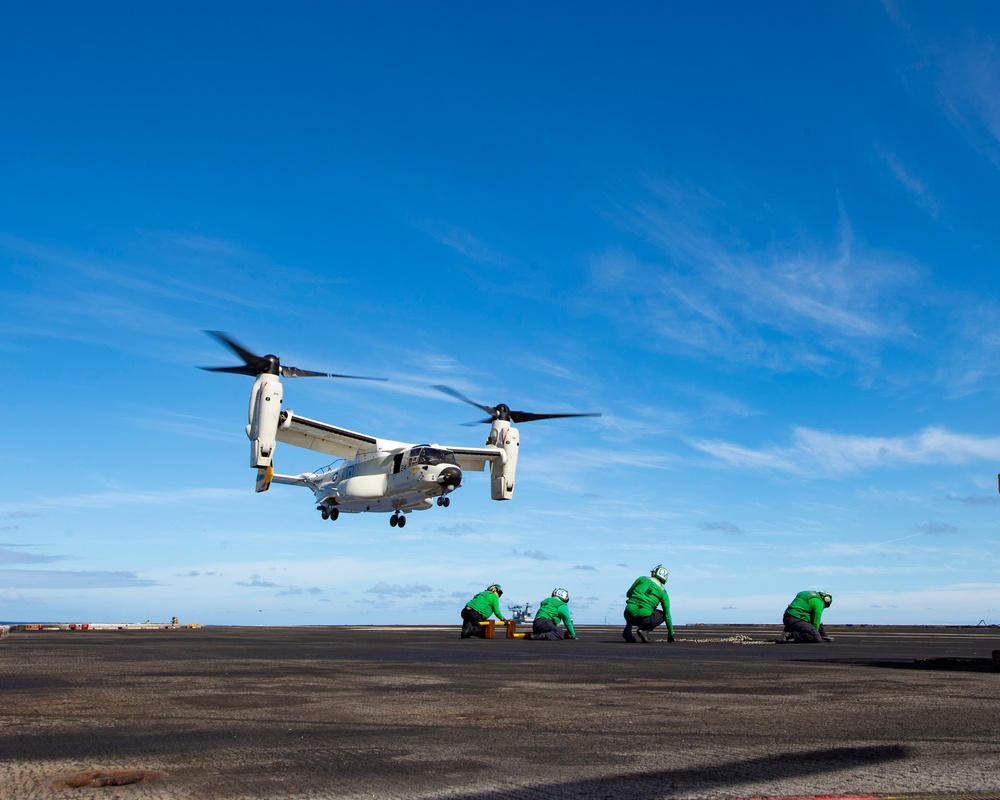 USS Carl Vinson (CVN 70) Sailors Observe Flight Operations During RIMPAC 2024.