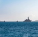 JS Sazanami (DD-113) arrives in Diego Garcia