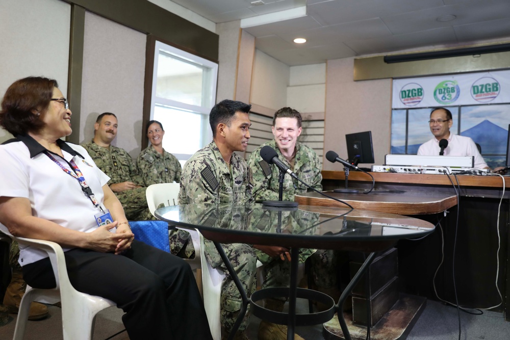 Pacific Partnership Visits Radio Station in Legazpi