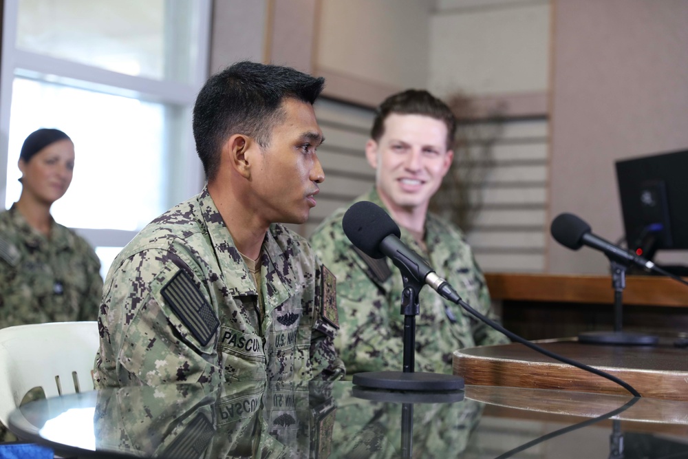 Pacific Partnership Visits Radio Station in Legazpi