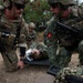 Simulated casualty during ordnance clearing and disposal exercise at RIMPAC 2024