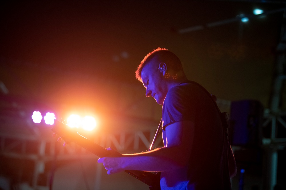 AFCENT Band Performs for Deployed Service Members