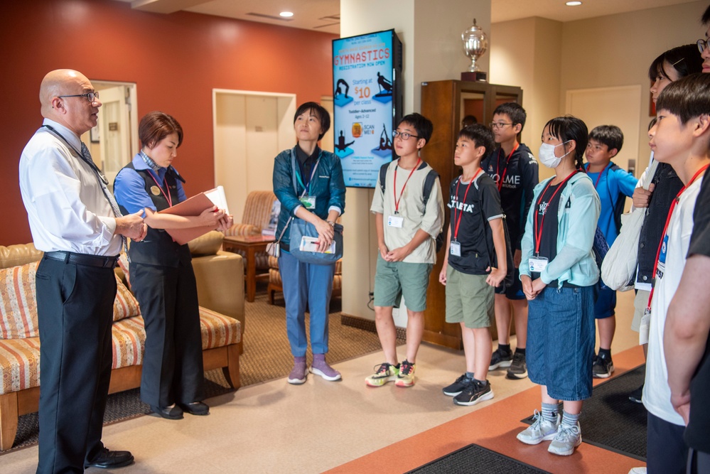 35 FW hosts Junior English tour