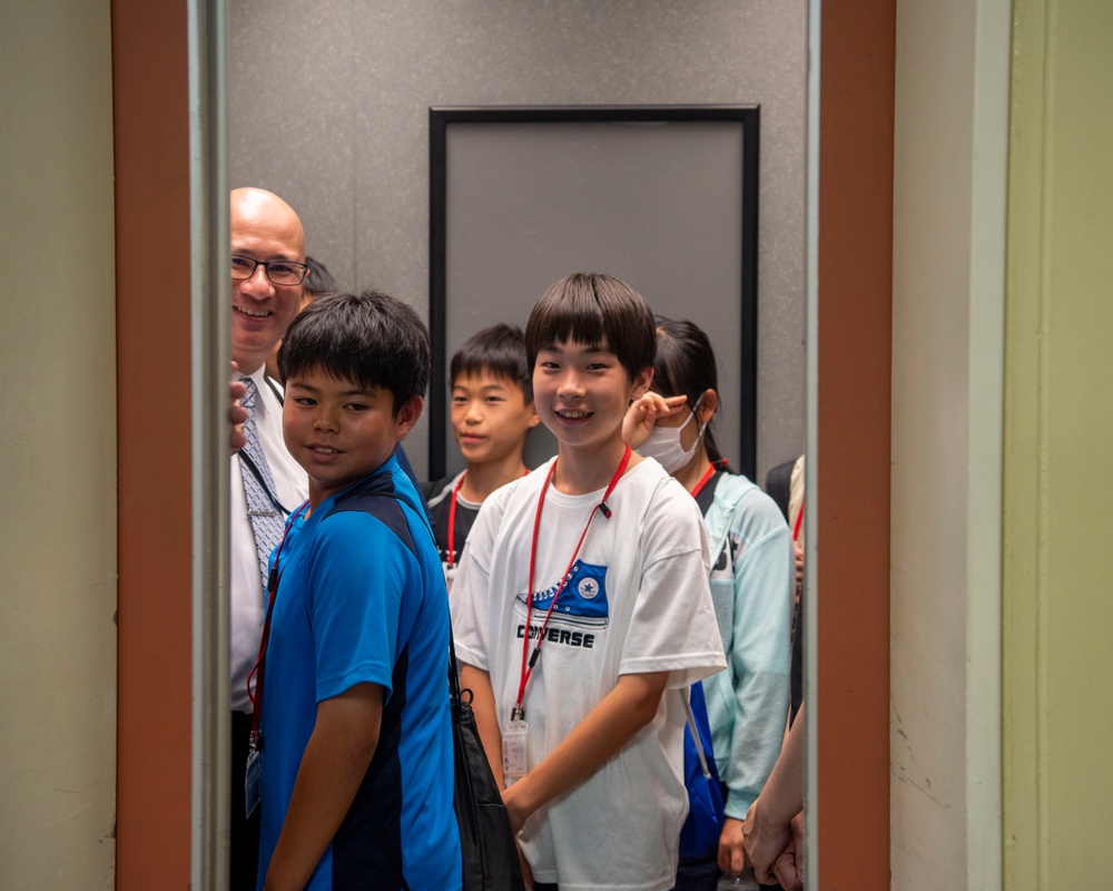 35 FW hosts Junior English tour