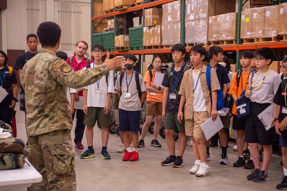 35 FW hosts Junior English tour