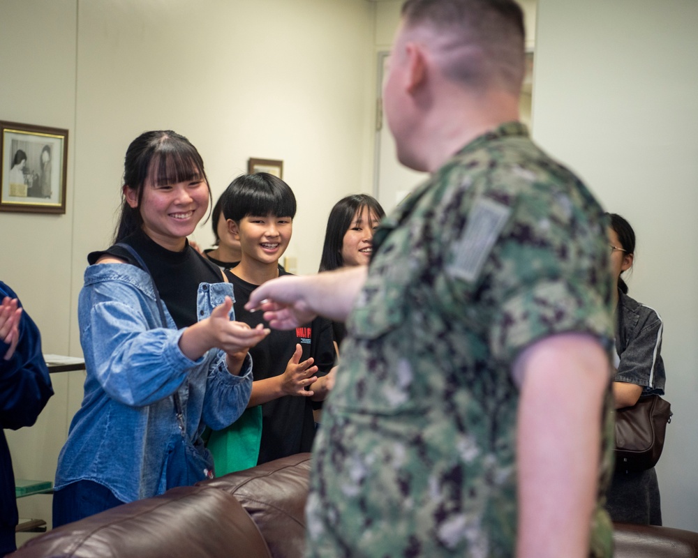 35 FW hosts Junior English tour