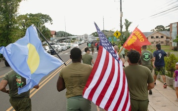 Koa Moana 24 Marines and Palauan Community Rally for Anti-Human Trafficking 5K on World Day Against Trafficking in Persons