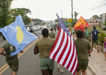 Koa Moana 24 Marines and Palauan Community Rally for Anti-Human Trafficking 5K on World Day Against Trafficking in Persons