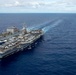 USS Carl Vinson (CVN 70) Conducts a Multi-national Replenishment-at-Sea During RIMPAC 2024.