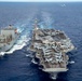 USS Carl Vinson (CVN 70) Conducts a Multi-national Replenishment-at-Sea During RIMPAC 2024.