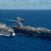 USS Carl Vinson (CVN 70) Sailors Conduct Vertical Replenishment-at-Sea with FGS Frankfurt am Main (A1412)