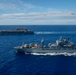 USS Carl Vinson (CVN 70) Conducts a Multi-national Replenishment-at-Sea During RIMPAC 2024.
