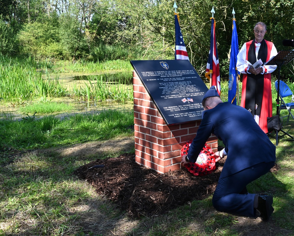 100th ARW honors WWII B-17 ‘Little Boy Blue’ on 80th anniversary of crash