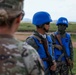 Republic of Korea soldiers on UXO lane during multilateral peacekeeping exercise Khaan Quest 24