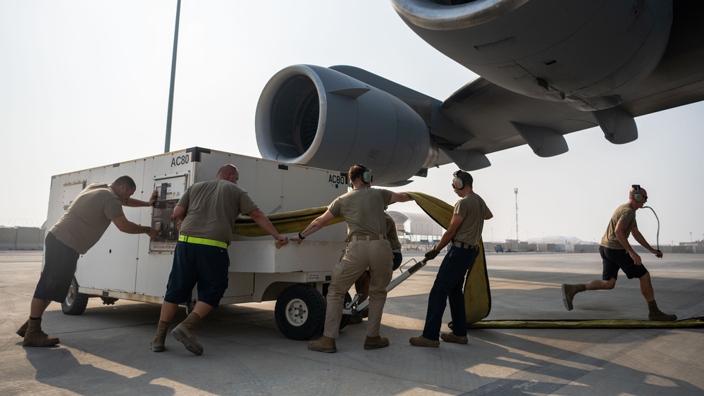 167th EAS C-17s connect CENTCOM