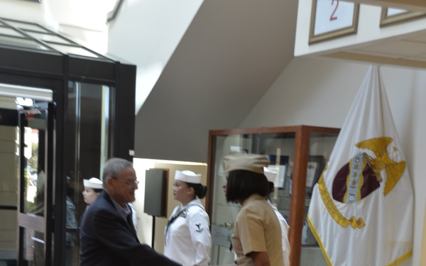 Assistant Secretary of Defense for Health Affairs Visits U.S. Naval Hospital Naples