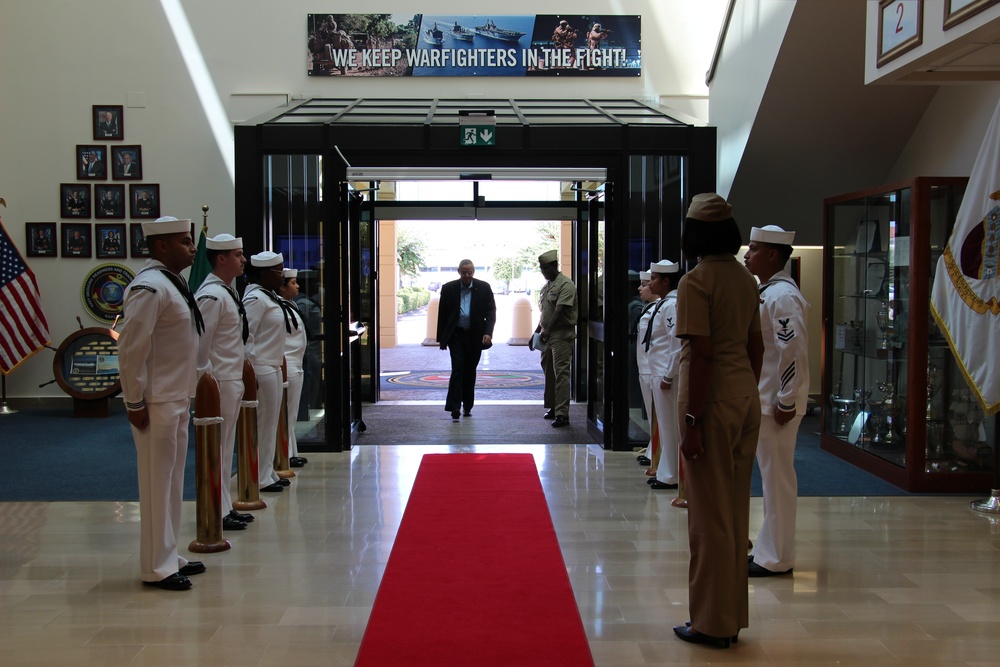 Assistant Secretary of Defense for Health Affairs Visits U.S. Naval Hospital Naples