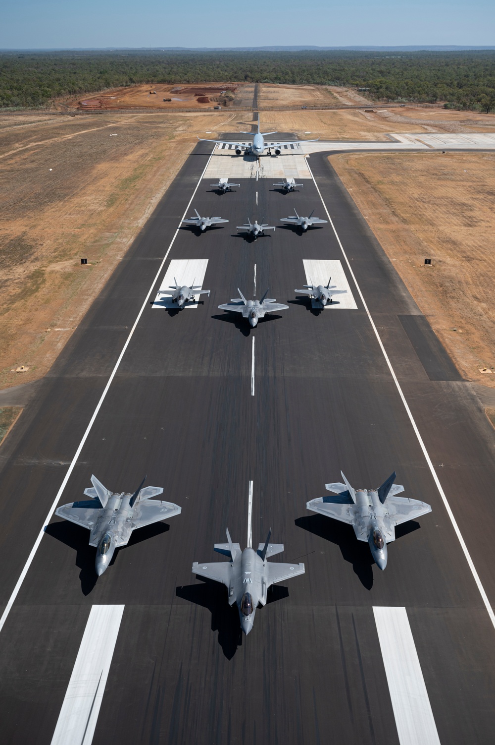 USAF; RAAF demonstrate show of force during Elephant Walk