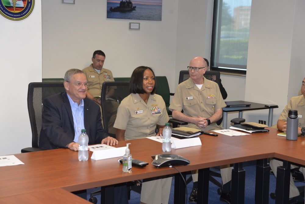 Assistant Secretary of Defense for Health Affairs Visits U.S. Naval Hospital Naples