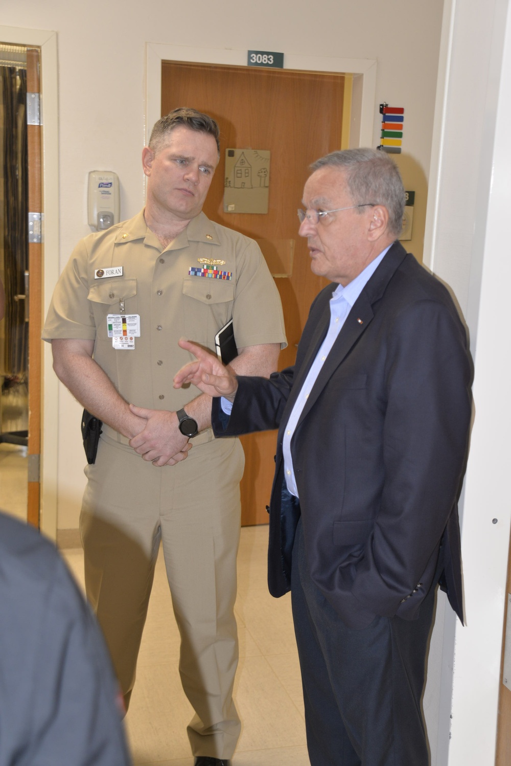 Assistant Secretary of Defense for Health Affairs Visits U.S. Naval Hospital Naples