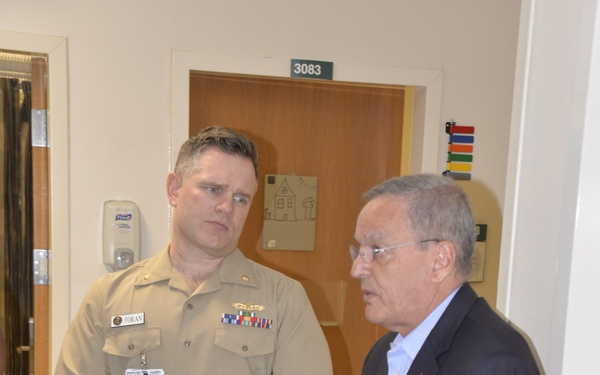 Assistant Secretary of Defense for Health Affairs Visits U.S. Naval Hospital Naples