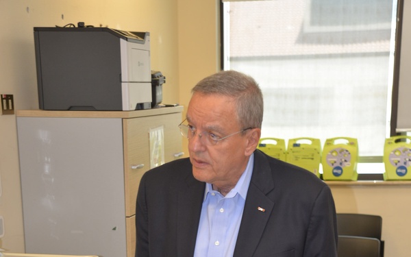 Assistant Secretary of Defense for Health Affairs Visits U.S. Naval Hospital Naples