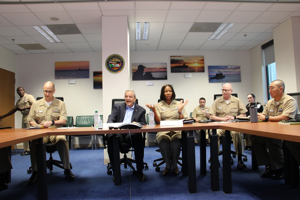 Assistant Secretary of Defense for Health Affairs Visits U.S. Naval Hospital Naples