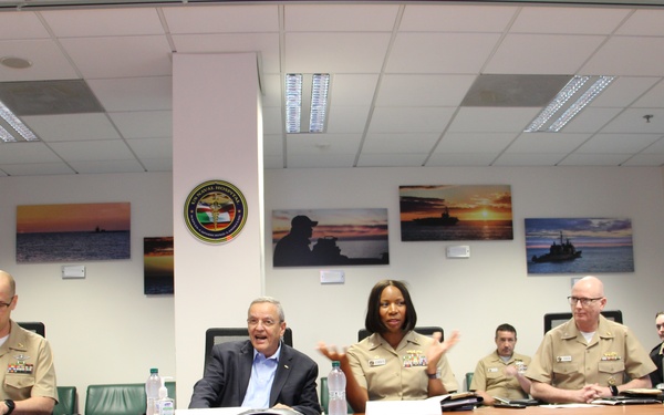 Assistant Secretary of Defense for Health Affairs Visits U.S. Naval Hospital Naples