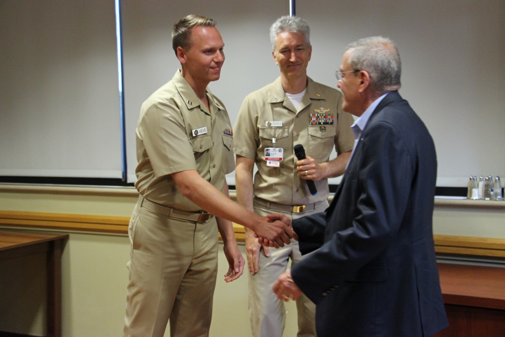 Assistant Secretary of Defense for Health Affairs Visits U.S. Naval Hospital Naples