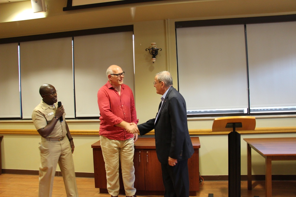 Assistant Secretary of Defense for Health Affairs Visits U.S. Naval Hospital Naples