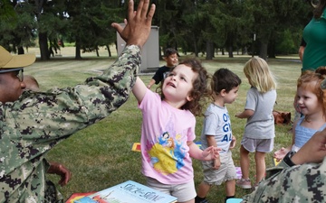 International Day of Friendship reading time at the the CDC