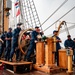 U.S. Coast Guard Cutter Eagle sets sail