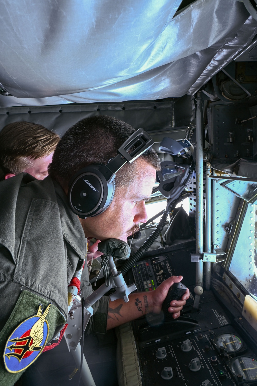 Airmen from the 186 Air Refueling Wing Participate in an Orientation Flight