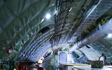 Airmen From the 186 Air Refueling Wing Participate in an Orientation Flight