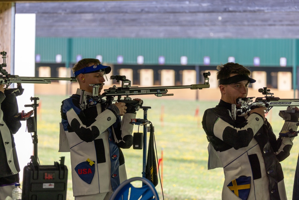 Sgt. Ivan Roe Men's 50m 3 position Rifle Qualifiers