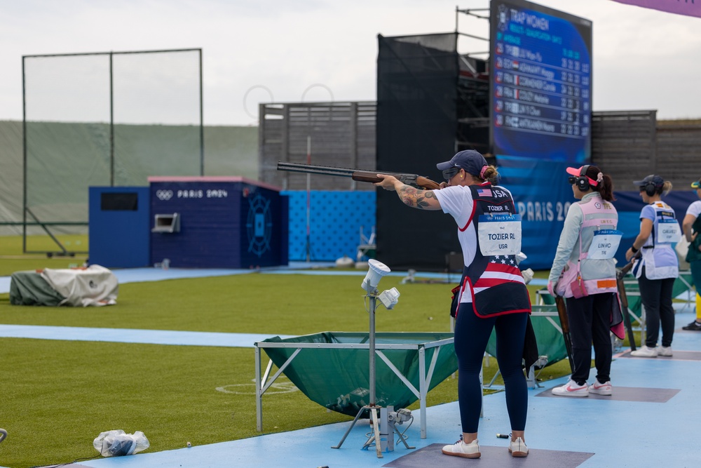 Staff Sgt. Rachel Tozier Women's Olympic Trap Qualifiers Part 2