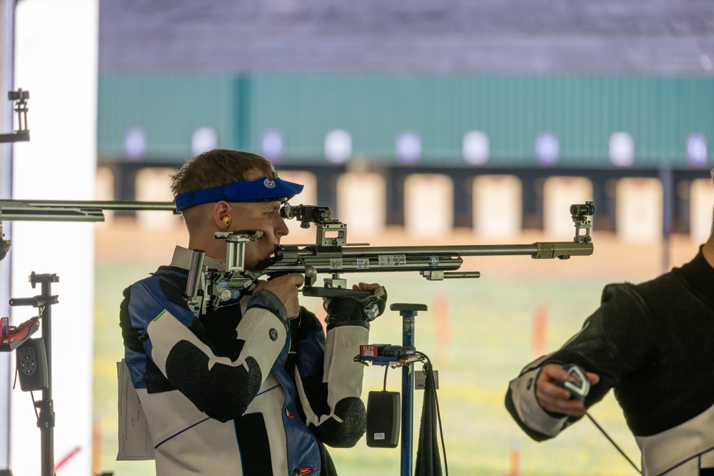 Sgt. Ivan Roe Men's 50m 3 position Rifle Qualifiers