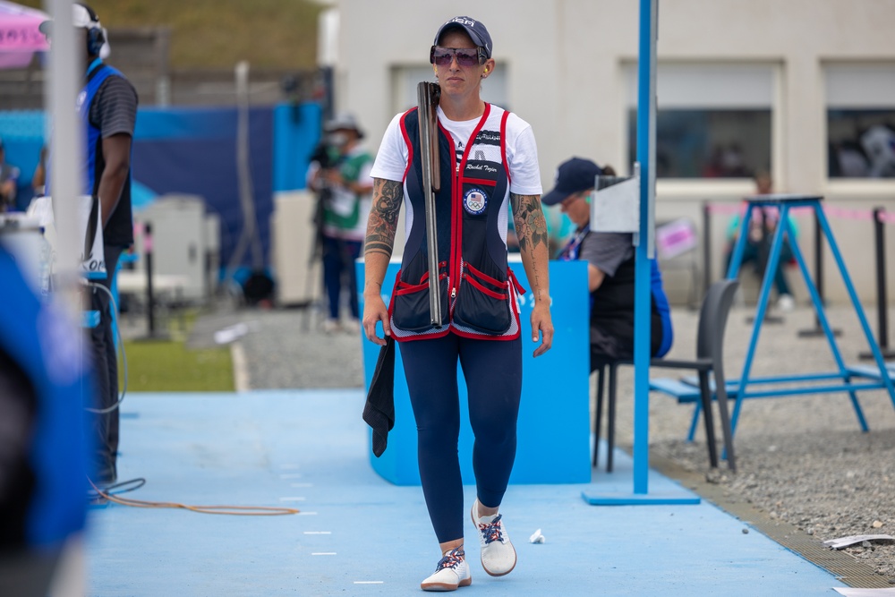 Staff Sgt. Rachel Tozier Women's Olympic Trap Qualifiers Part 2