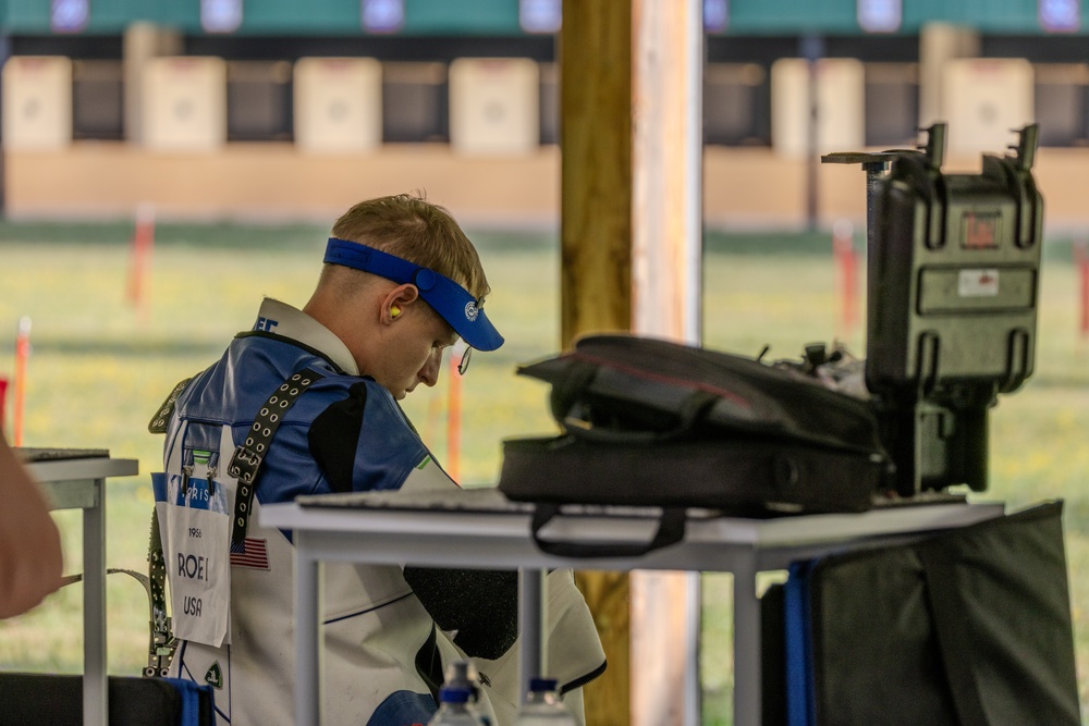 Sgt. Ivan Roe Men's 50m 3 position Rifle Qualifiers