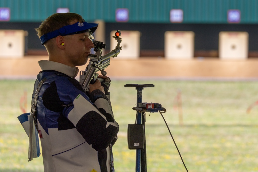 Sgt. Ivan Roe Men's 50m 3 position Rifle Qualifiers