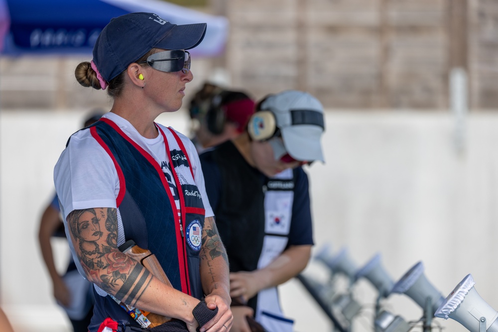 Staff Sgt. Rachel Tozier Women's Olympic Trap Qualifiers Part 2