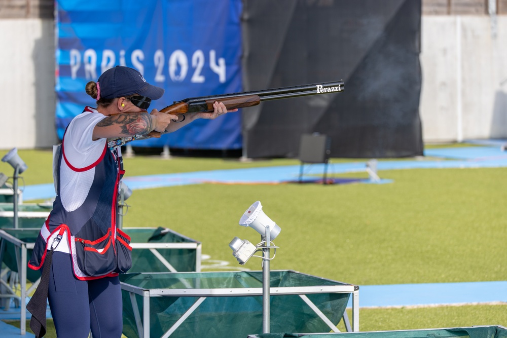 Staff Sgt. Rachel Tozier Women's Olympic Trap Qualifiers Part 2