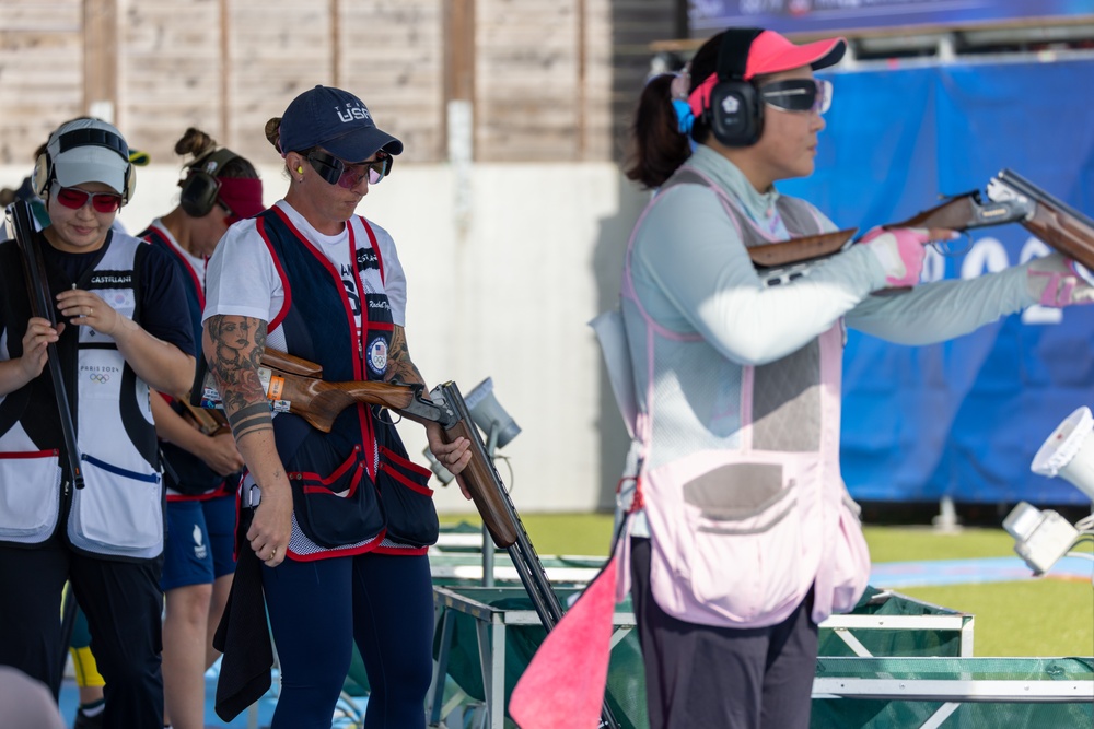 Staff Sgt. Rachel Tozier Women's Olympic Trap Qualifiers Part 2