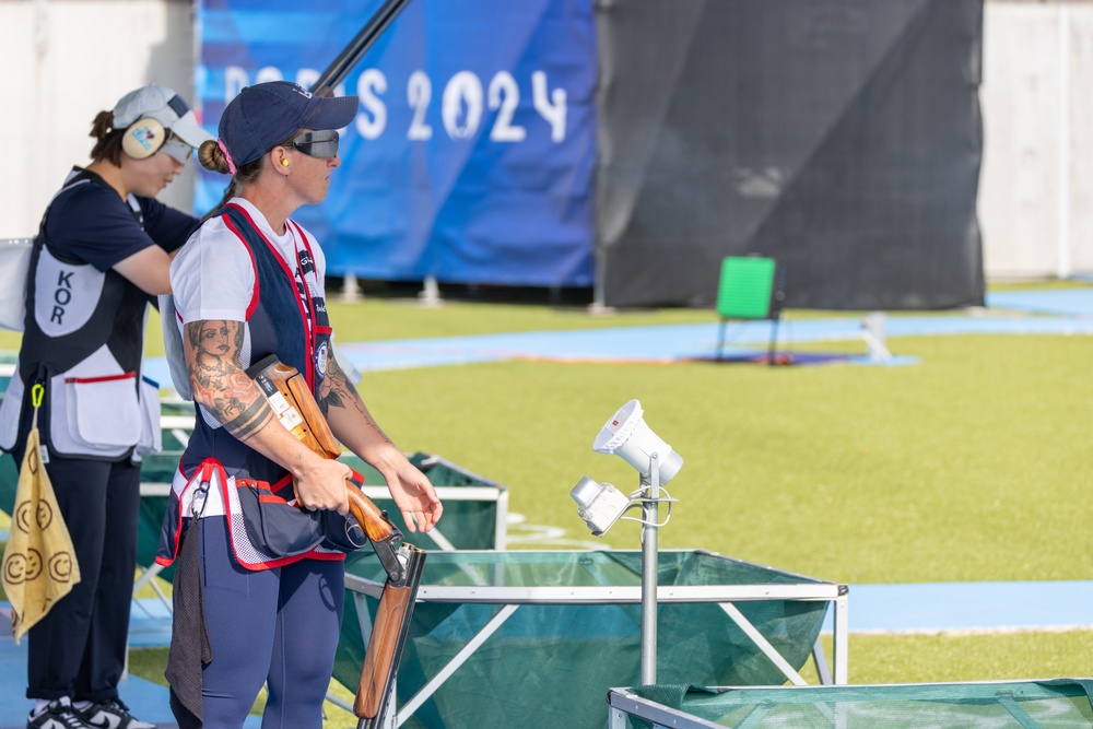 Staff Sgt. Rachel Tozier Women's Olympic Trap Qualifiers Part 2