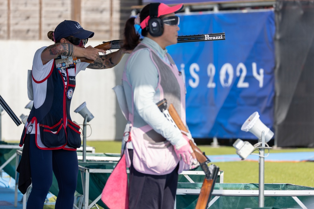 Staff Sgt. Rachel Tozier Women's Olympic Trap Qualifiers Part 2