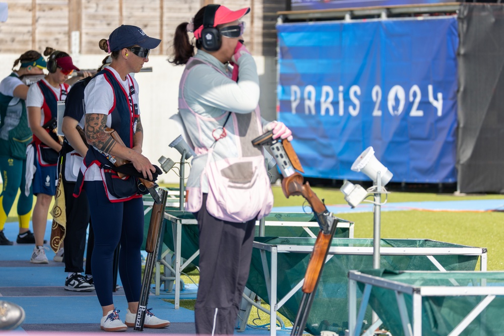 Staff Sgt. Rachel Tozier Women's Olympic Trap Qualifiers Part 2