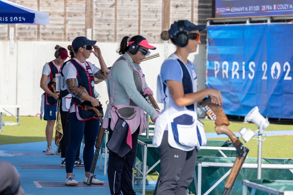Staff Sgt. Rachel Tozier Women's Olympic Trap Qualifiers Part 2