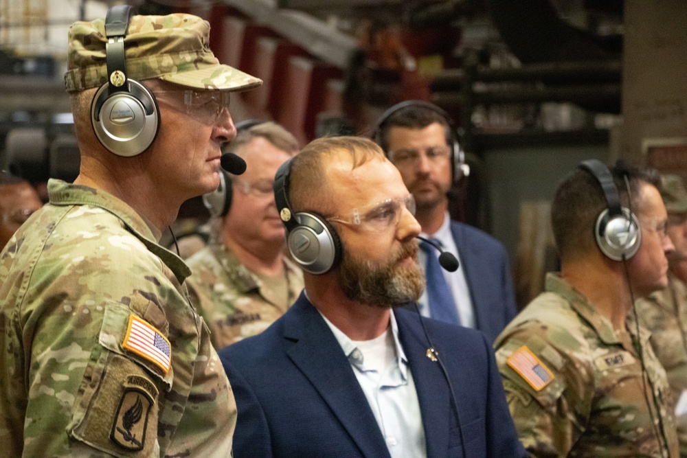 Chief of Staff of the Army and Sgt. Maj. of the Army make monumental visit to Rock Island Arsenal to discuss advanced manufacturing and modernization at RIA-JMTC