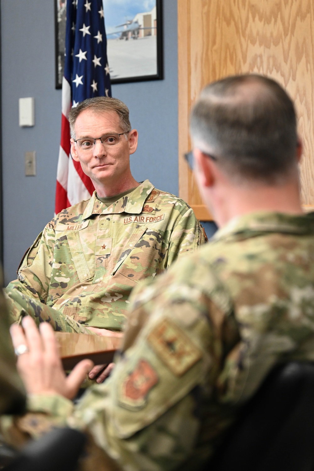 AFGSC Director of Logistics &amp; Engineering tours 28th Bomb Wing during CAPEX 2024